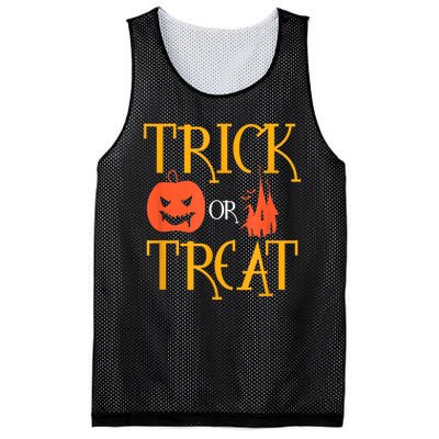 Halloween Trick Or Treat Mesh Reversible Basketball Jersey Tank