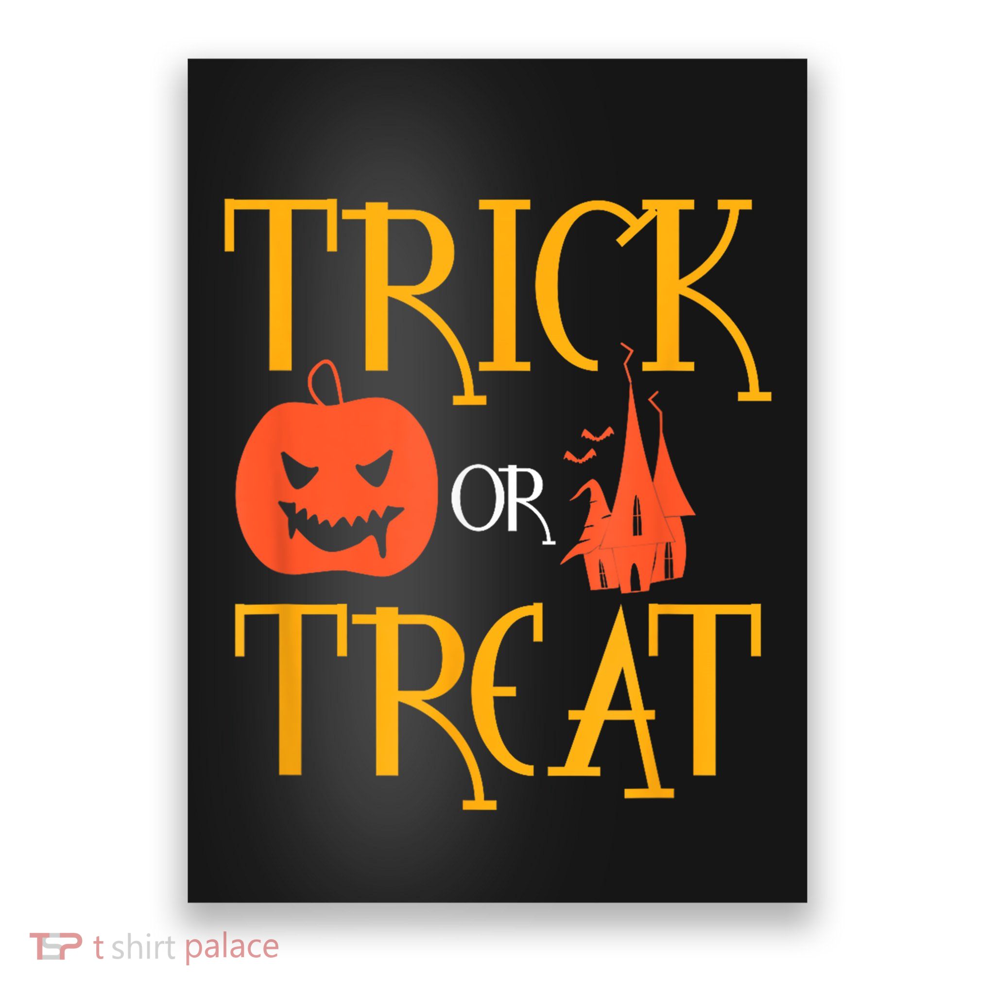 Halloween Trick Or Treat Poster