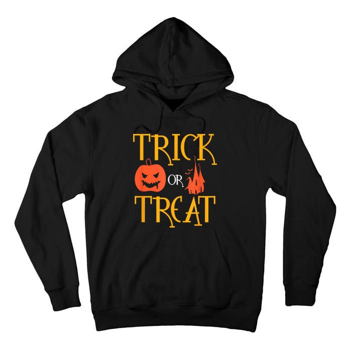 Halloween Trick Or Treat Tall Hoodie