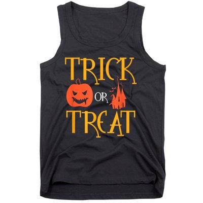 Halloween Trick Or Treat Tank Top