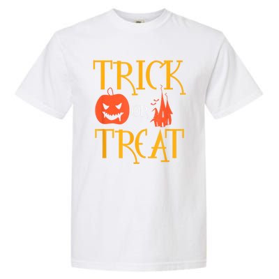 Halloween Trick Or Treat Garment-Dyed Heavyweight T-Shirt