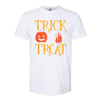 Halloween Trick Or Treat Softstyle CVC T-Shirt