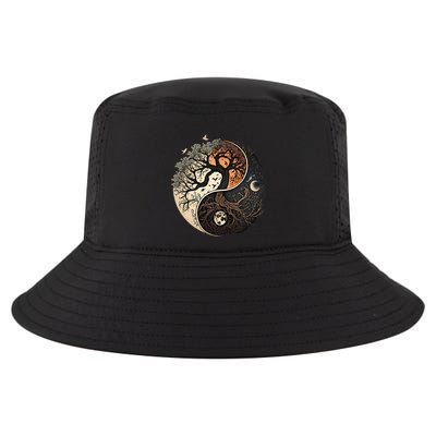 Harmonious Tree Of Life Yin Yang Cool Comfort Performance Bucket Hat