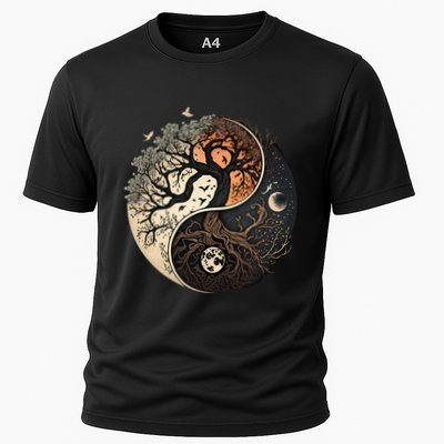Harmonious Tree Of Life Yin Yang Performance Shirt