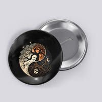 Harmonious Tree Of Life Yin Yang Button