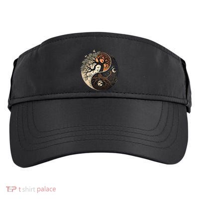 Harmonious Tree Of Life Yin Yang Adult Drive Performance Visor