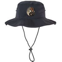 Harmonious Tree Of Life Yin Yang Bucket Hat