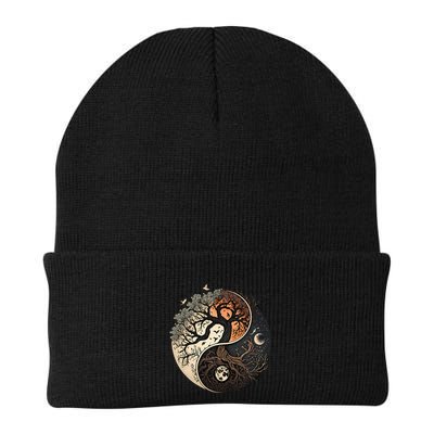 Harmonious Tree Of Life Yin Yang Beanie