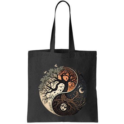 Harmonious Tree Of Life Yin Yang Bag