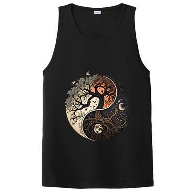 Harmonious Tree Of Life Yin Yang PosiCharge Competitor Tank