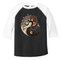 Harmonious Tree Of Life Yin Yang Toddler Fine Jersey T-Shirt