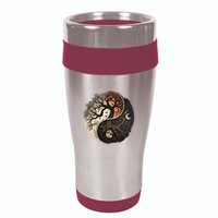 Harmonious Tree Of Life Yin Yang 16oz Travel Tumbler
