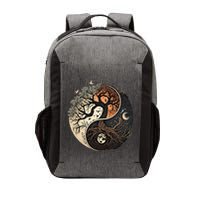 Harmonious Tree Of Life Yin Yang Vector Backpack