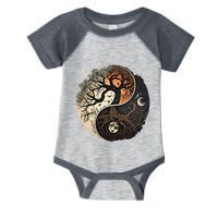 Harmonious Tree Of Life Yin Yang Infant Baby Jersey Bodysuit