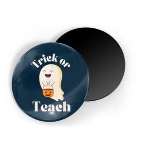 Halloween Trick Or Teach Ghost Teacher  Wo Graphic Magnet