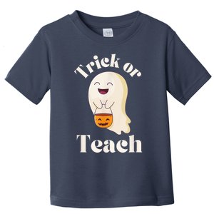 Halloween Trick Or Teach Ghost Teacher  Wo Graphic Toddler T-Shirt