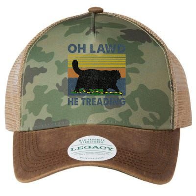 He Treading Oh Lawd Legacy Tie Dye Trucker Hat