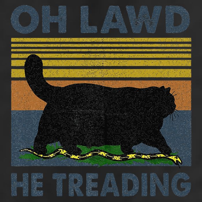 He Treading Oh Lawd 7 Panel Mesh Trucker Snapback Hat