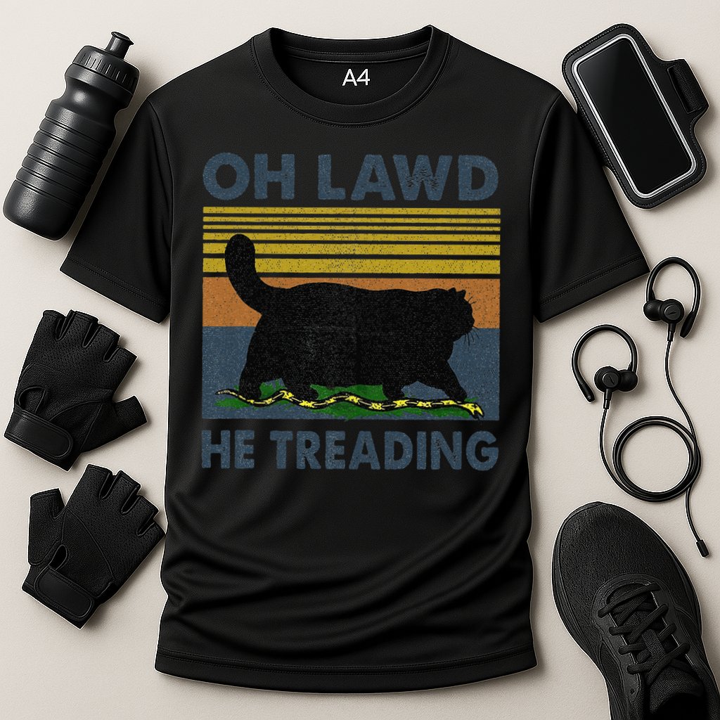 He Treading Oh Lawd Cooling Performance Crew T-Shirt