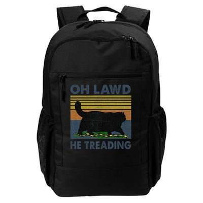 He Treading Oh Lawd Backpack
