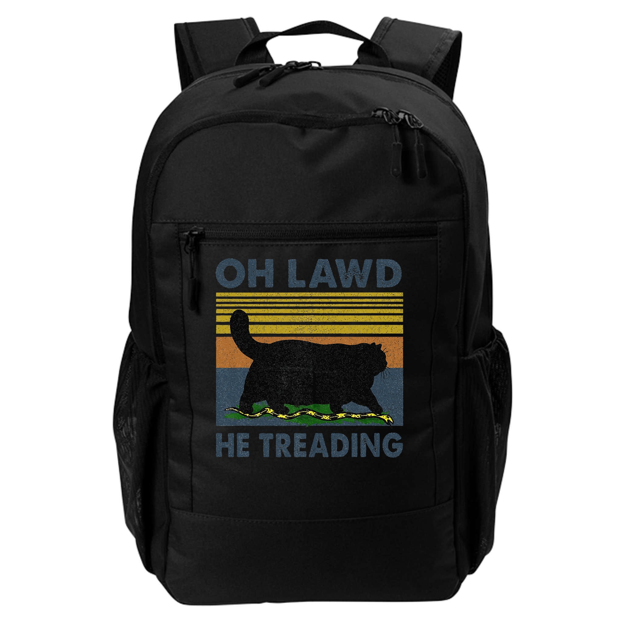 He Treading Oh Lawd Backpack