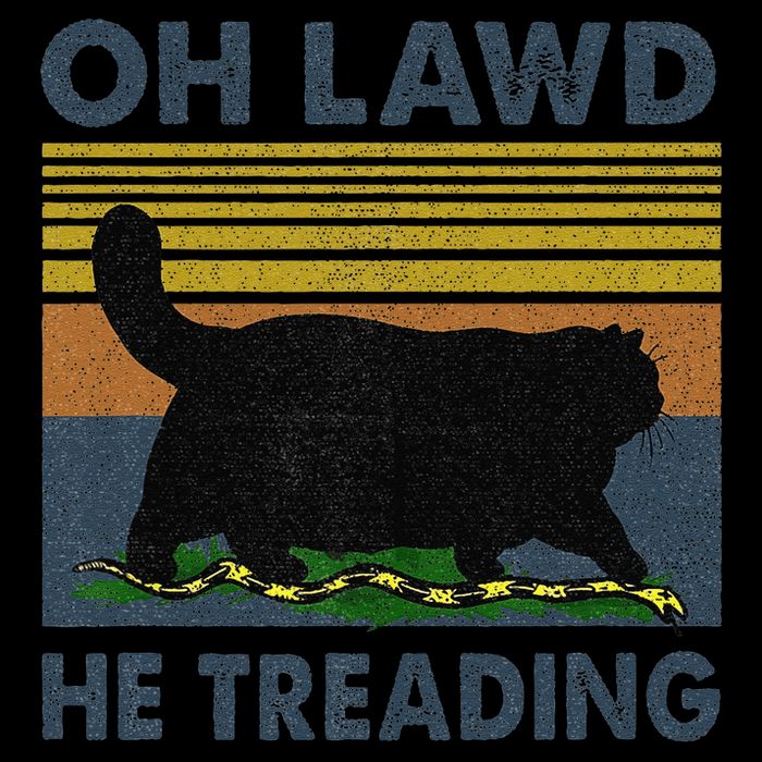 He Treading Oh Lawd Flatbill Hat