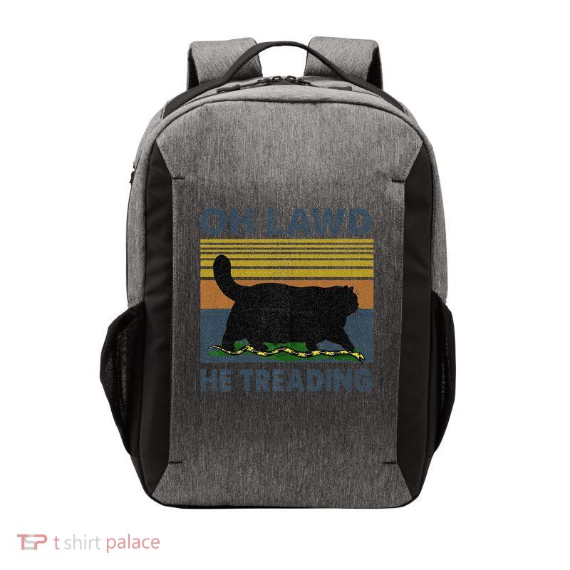 He Treading Oh Lawd Vector Backpack