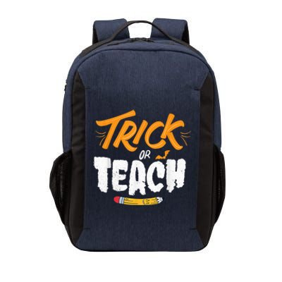 Halloween Trick Or Teach Funny Costume Teacher Halloween Vector Backpack