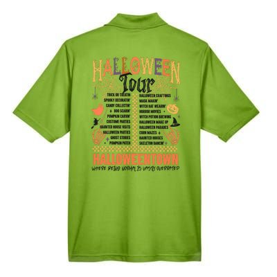 Halloween Tour Official Front And Back Men's Origin Performance Pique Polo