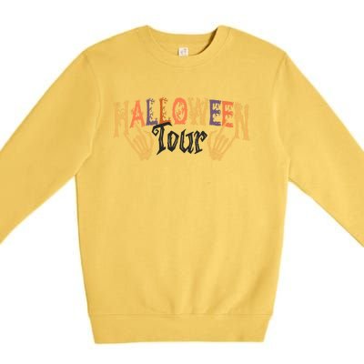 Halloween Tour Official Front And Back Premium Crewneck Sweatshirt