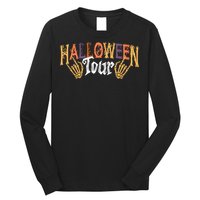 Halloween Tour Official Front And Back Long Sleeve Shirt