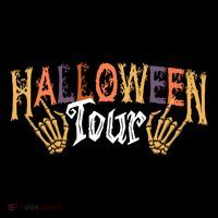 Halloween Tour Official Front And Back T-Shirt