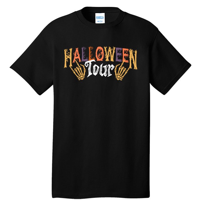 Halloween Tour Official Front And Back Tall T-Shirt