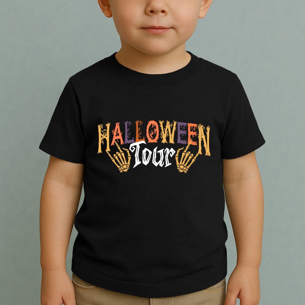 Halloween Tour Official Front And Back Toddler T-Shirt