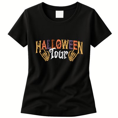 Halloween Tour Official Front And Back Womens T-Shirt