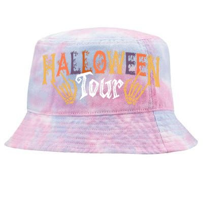 Halloween Tour Official Front And Back Tie-Dyed Bucket Hat