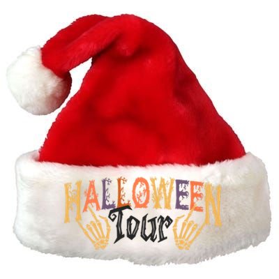 Halloween Tour Official Front And Back Premium Christmas Santa Hat