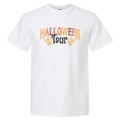 Halloween Tour Official Front And Back Garment-Dyed Heavyweight T-Shirt