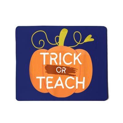 Halloween Trick Or Teach Pumpkin Teacher  Wo Graphic Mousepad