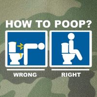 How To Poop Wrong Right Funny Meme Legacy Tie Dye Trucker Hat