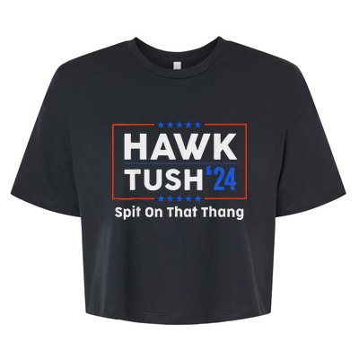 Hawk Tush Presidential Satire Funny Bella+Canvas Jersey Crop Tee