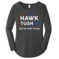 Hawk Tush Presidential Satire Funny Women's Perfect Tri Tunic Long Sleeve Shirt