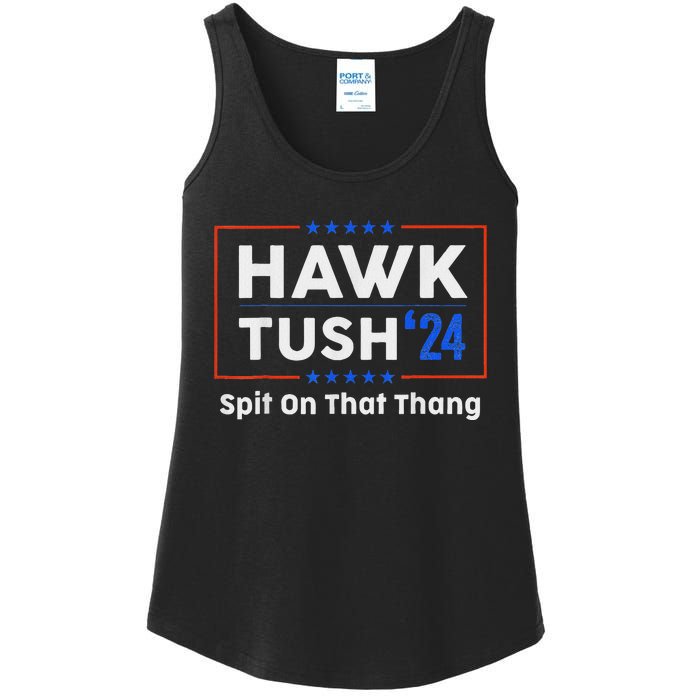 Hawk Tush Presidential Satire Funny Ladies Essential Tank