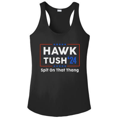 Hawk Tush Presidential Satire Funny Ladies PosiCharge Competitor Racerback Tank