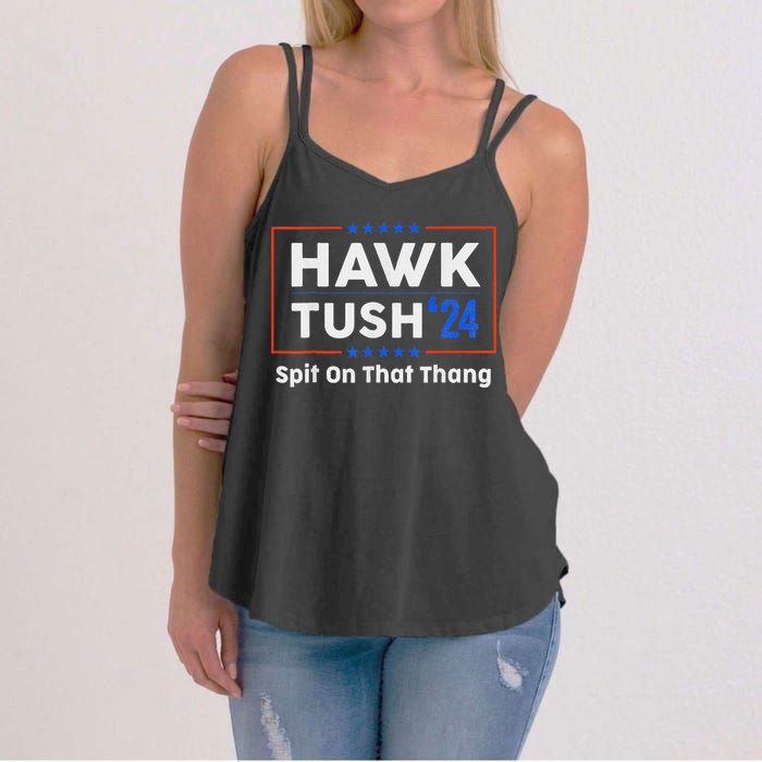 Hawk Tush Presidential Satire Funny Women's Strappy Tank