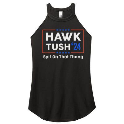 Hawk Tush Presidential Satire Funny Women’s Perfect Tri Rocker Tank