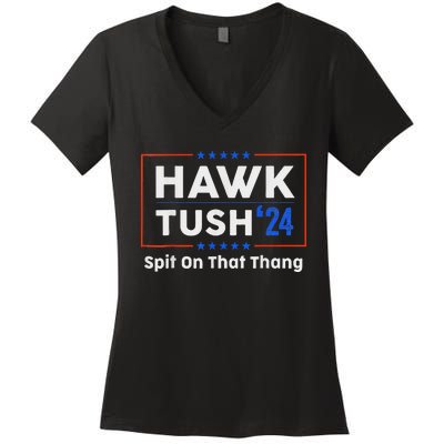 Hawk Tush Presidential Satire Funny Women's V-Neck T-Shirt