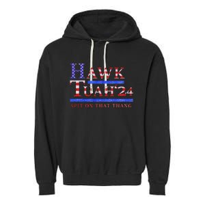 Hawk Tush Political Parody 2024 Garment-Dyed Fleece Hoodie