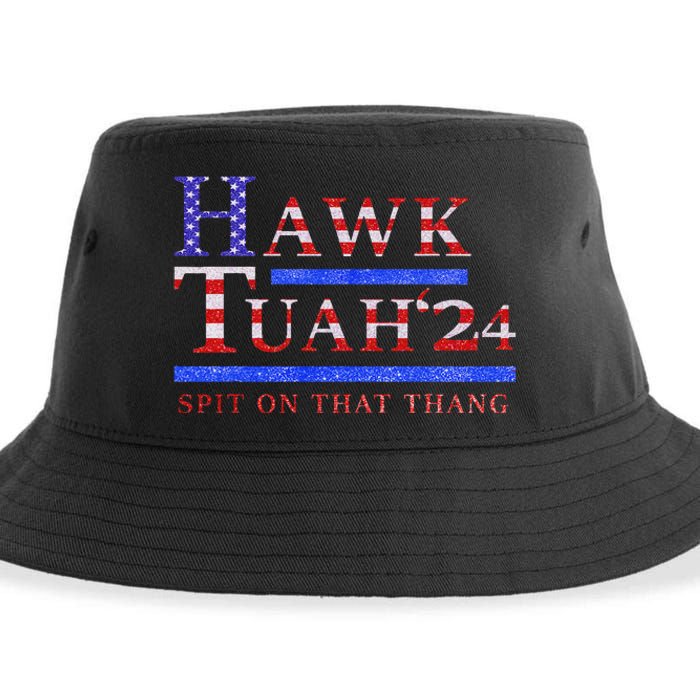 Hawk Tush Political Parody 2024 Sustainable Bucket Hat