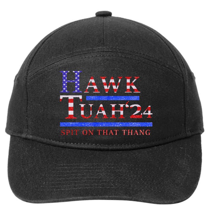 Hawk Tush Political Parody 2024 7-Panel Snapback Hat